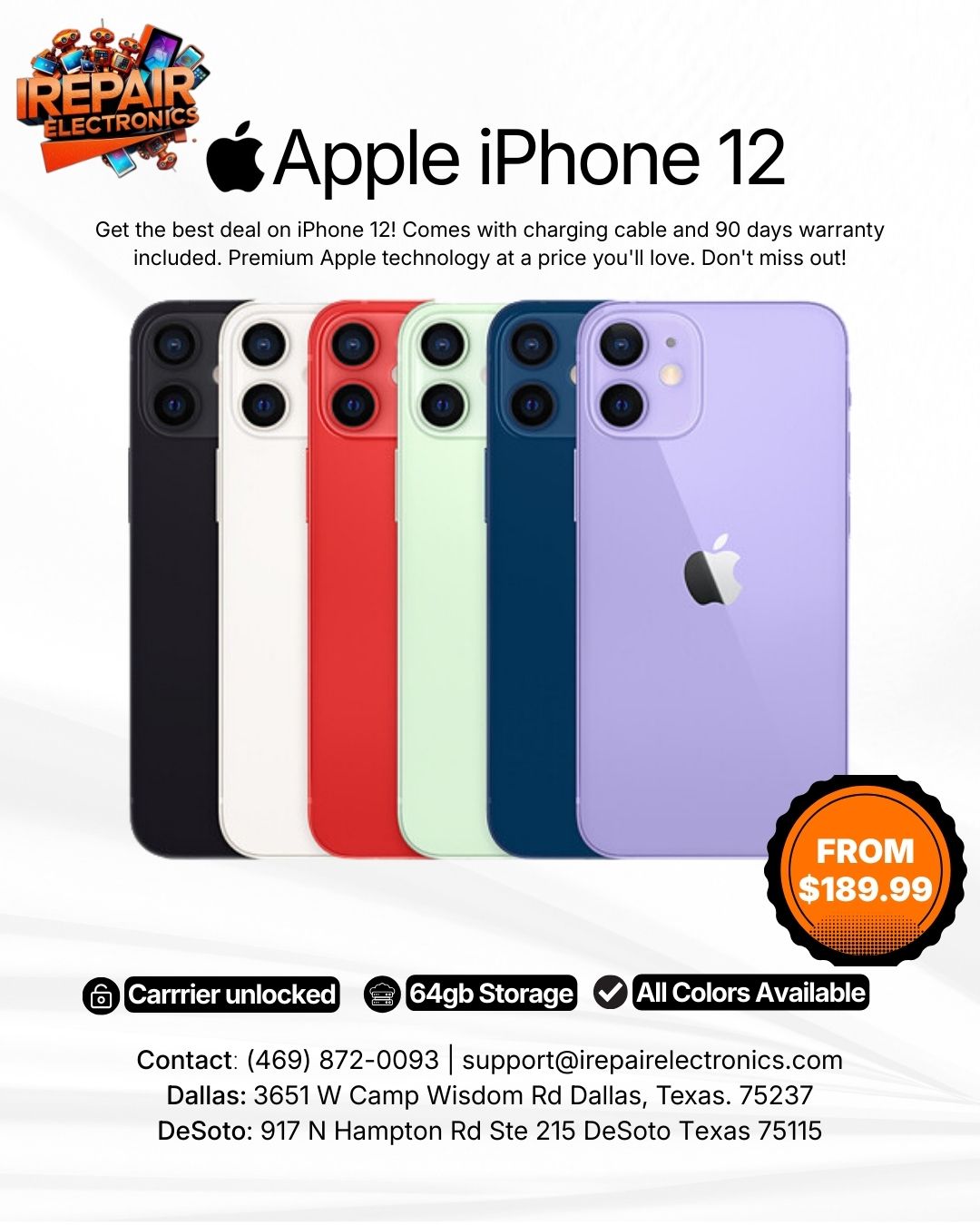 Apple iPhone 8 – IREPAIR ELECTRONICS